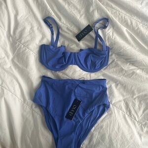 CUUP Blue Bikini Set